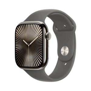 Apple Watch Series 10 - Titanyum - 46mm - Cellular - Natürel