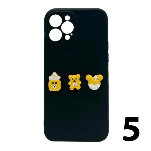 Nettech Apple iPhone 12 Pro Max Uyumlu Maskot Seri Arka Koruma Kılıf (Karışık Renk) NT-106232 - 5