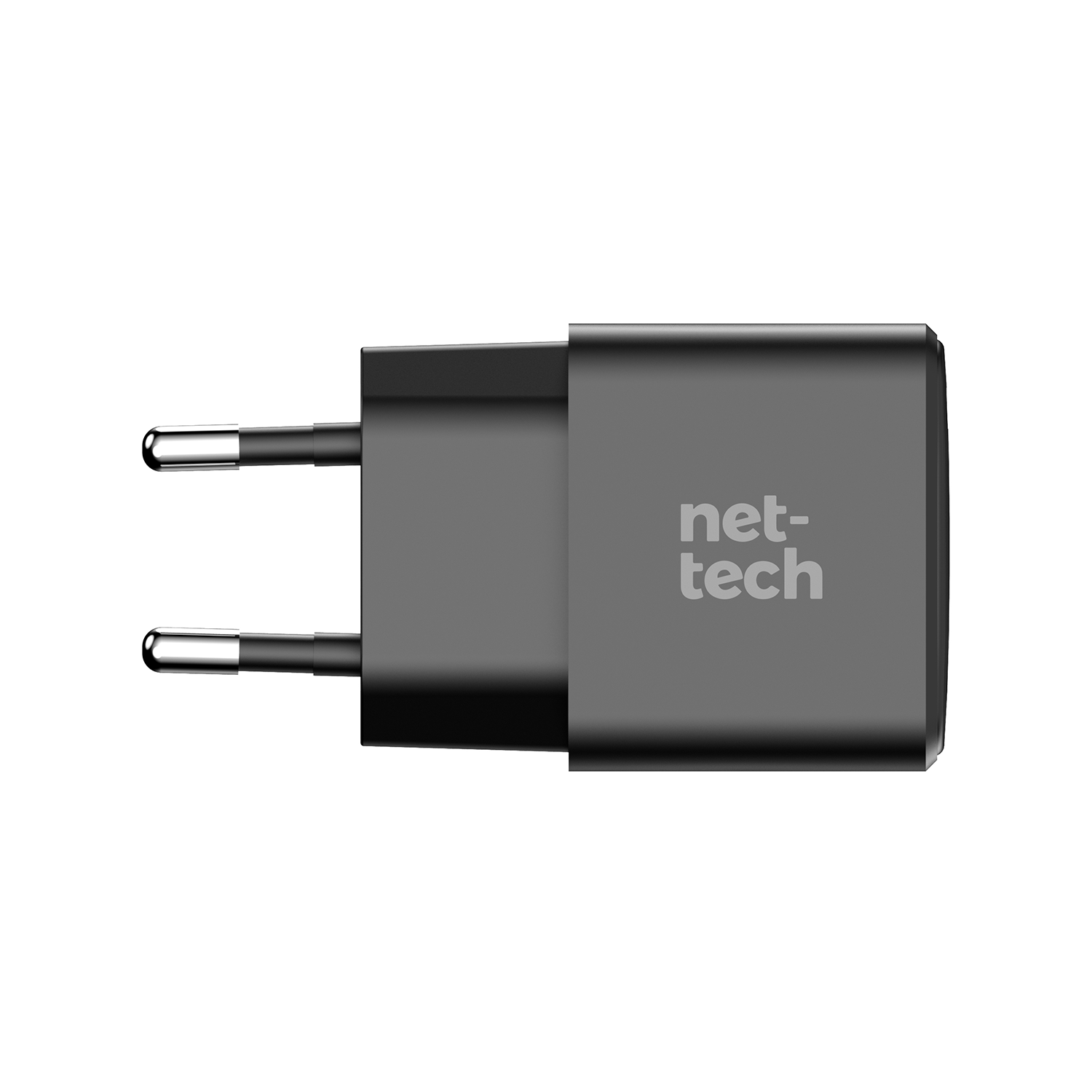 Nettech NT-HCH04 PD GaNPrime 30W Type-C To Type-C Şarj Aleti (Siyah) NT-HCH04