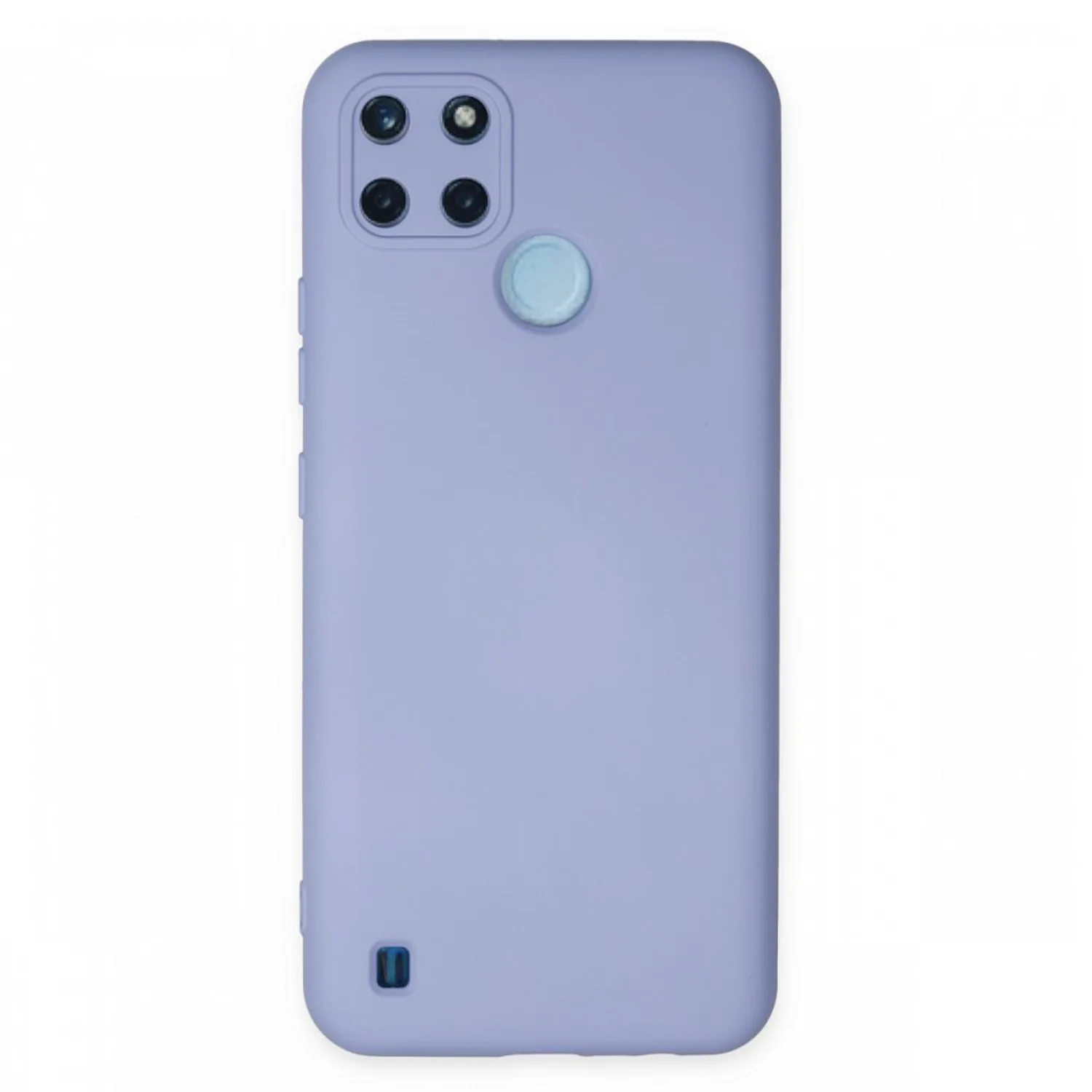 Nettech Realme C21Y Uyumlu Lansman Seri Arka Koruma Kılıf (Turkuaz) NT-100163