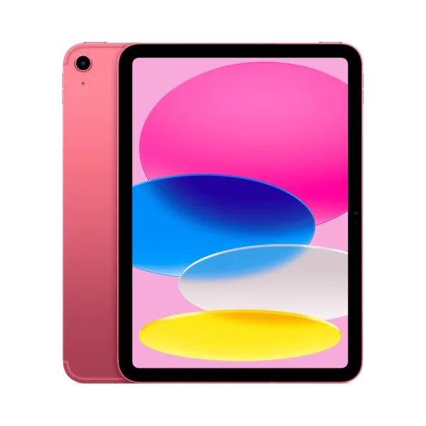 Apple iPad (10. Nesil) - 64 GB - 10.9" - Cellular - Pembe - 1