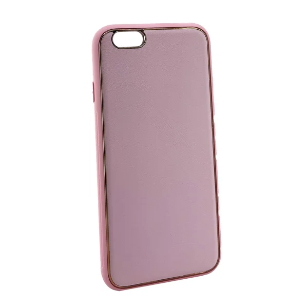 Nettech Apple iPhone 6S Uyumlu Coco Leather Seri Arka Koruma Kılıf (Pembe) NT-99768 - 2