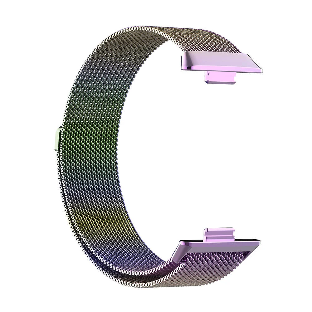 Huawei Watch Fit 3 Zore KRD-01 Metal Kordon - Colorful