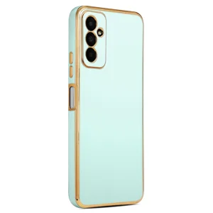 Galaxy M13 Kılıf Zore Bark Kapak - Mavi Açık
