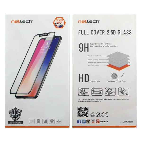 Nettech Samsung Galaxy G955 S8 Plus Uyumlu Full Cam Koruyucu (Siyah) NT-18581 - 2