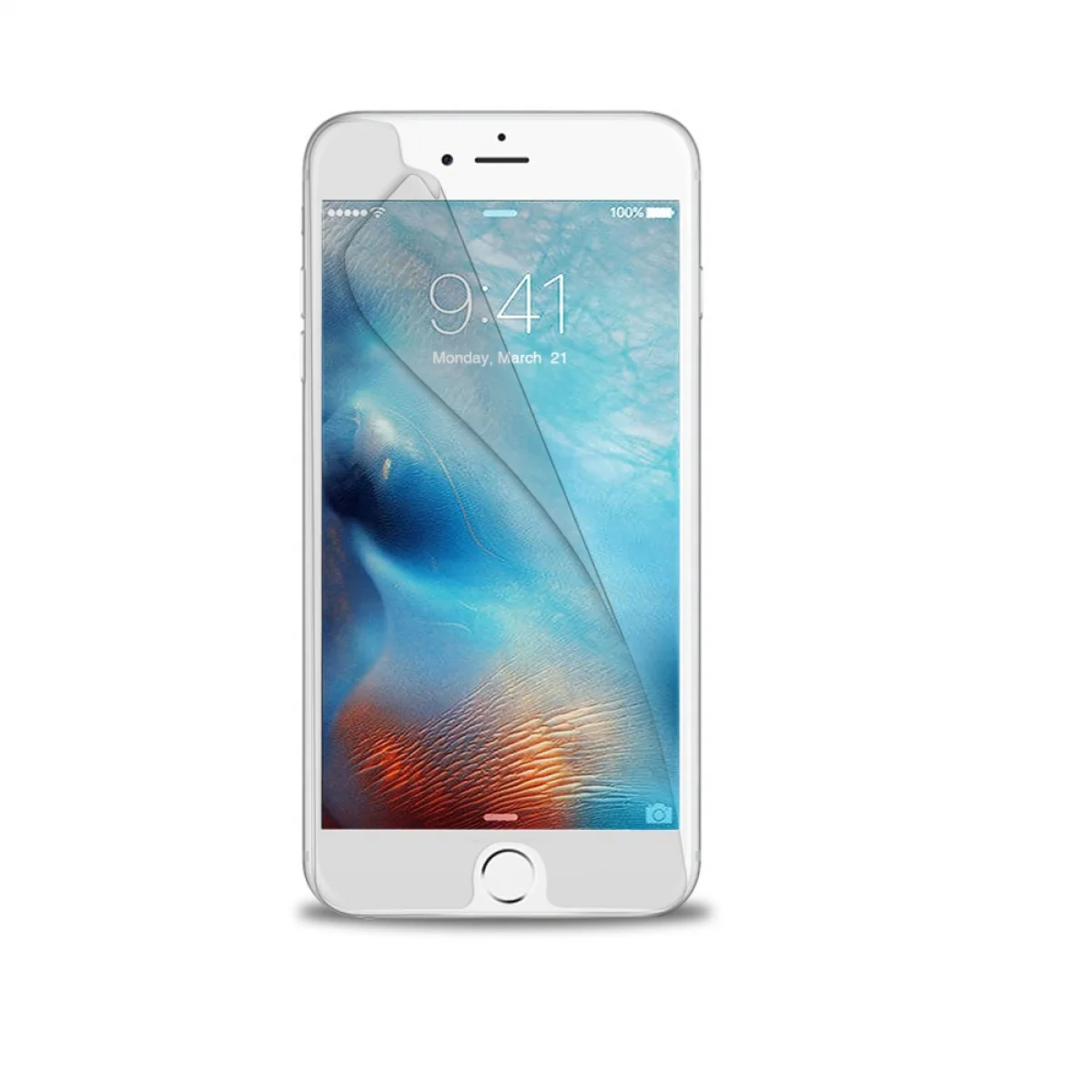 Nettech Apple iPhone 6S Uyumlu Ön Koruma Nano Ekran Koruyucu (Şeffaf) NT-12640
