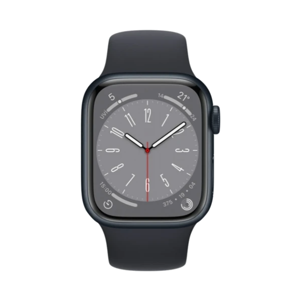 Apple Watch Series 8 - Alüminyum - 41mm - Cellular - Gece yarısı - 2