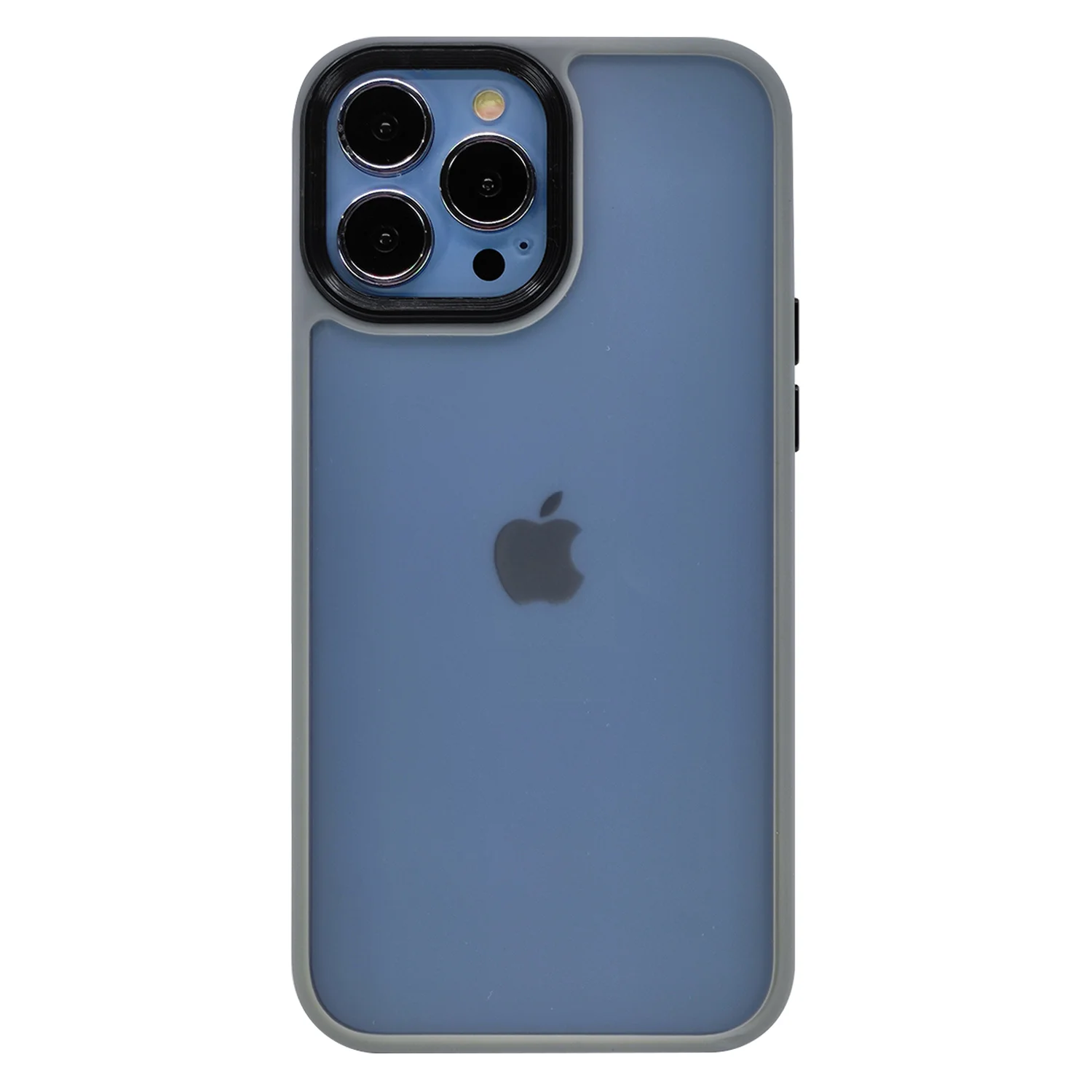Nettech Apple iPhone 13 Pro Max Uyumlu Cann Seri Arka Koruma Kılıf (Gri) NT-96007