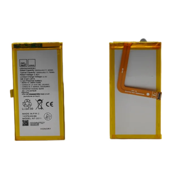 Teknonet Huawei Honor 7 Uyumlu Nettech 2900 MAh Batarya NT-93147 - 1