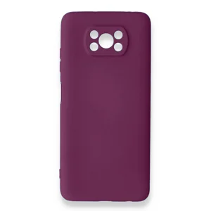 Nettech Xiaomi Poco X3 NFC Uyumlu Nano Arka Koruma Kılıf (Mürdüm) NT-87720