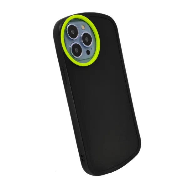 Nettech Apple iPhone 13 Pro Max Uyumlu Silindir Camera Seri Arka Koruma Kılıf (Siyah) NT-95083 - 2