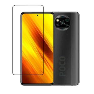 Nettech Xiaomi Poco X3 NFC Uyumlu Ön Koruma Seramik Nano Ekran Koruyucu (Siyah) NT-83596