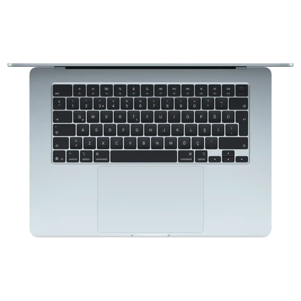Apple MacBook Air 15 inc 2025 - M4 10CPU 10GPU - 24 GB - 1 TB - Gök Mavisi - 2
