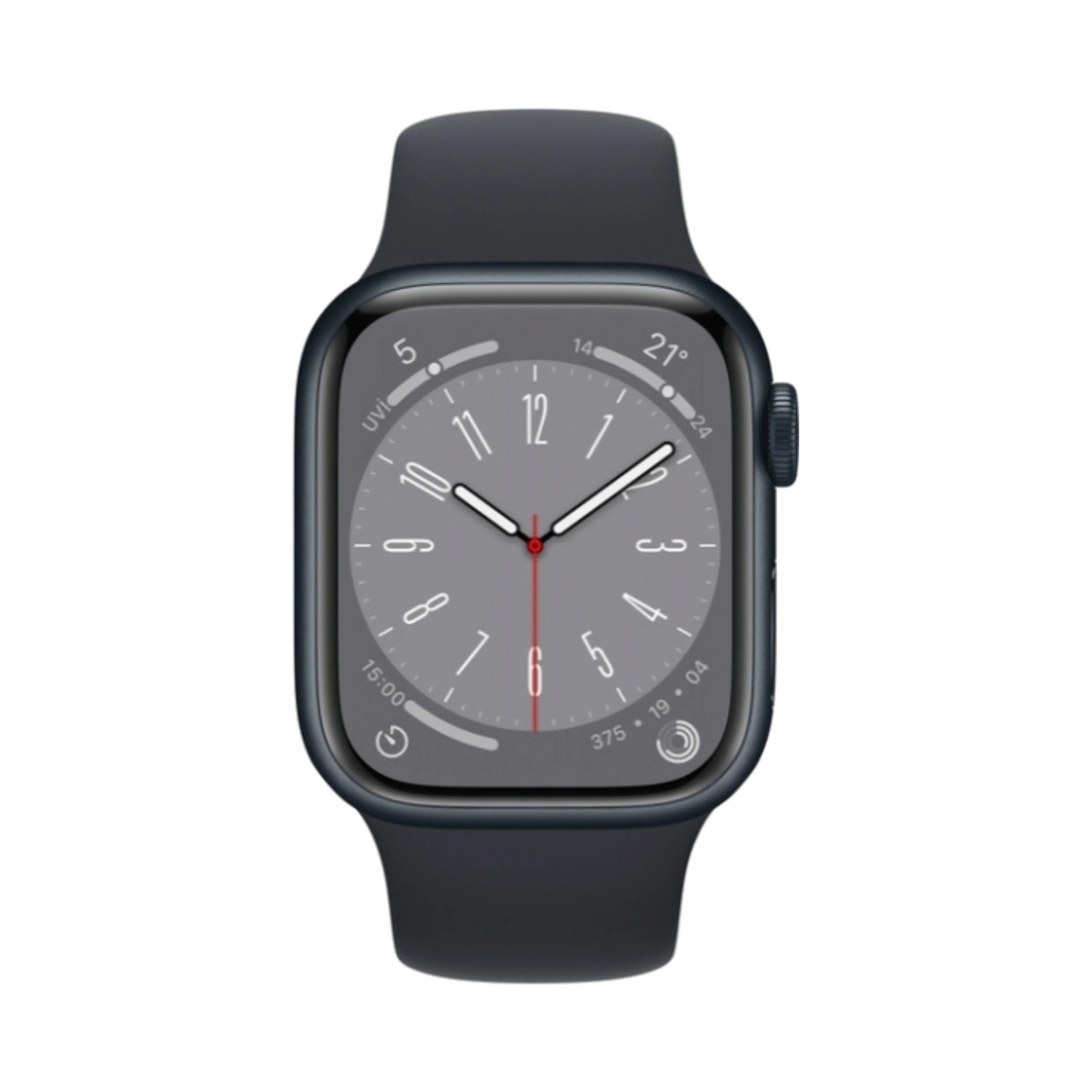 Apple Watch Series 8 - Alüminyum - 41mm - Cellular - Gece yarısı