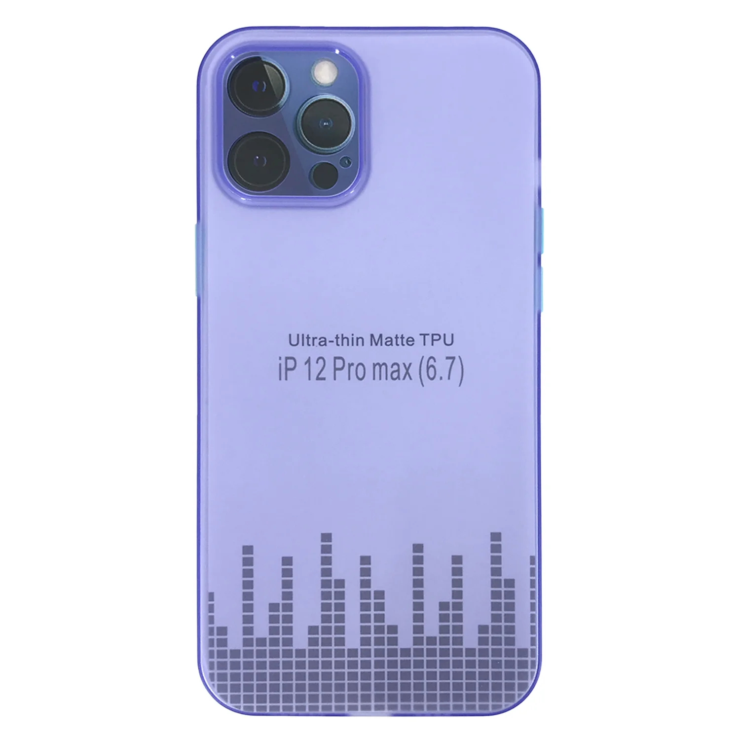 Nettech Apple iPhone 12 Pro Max Uyumlu Ultra Slim Arka Koruma Kılıf (Lila) NT-90620