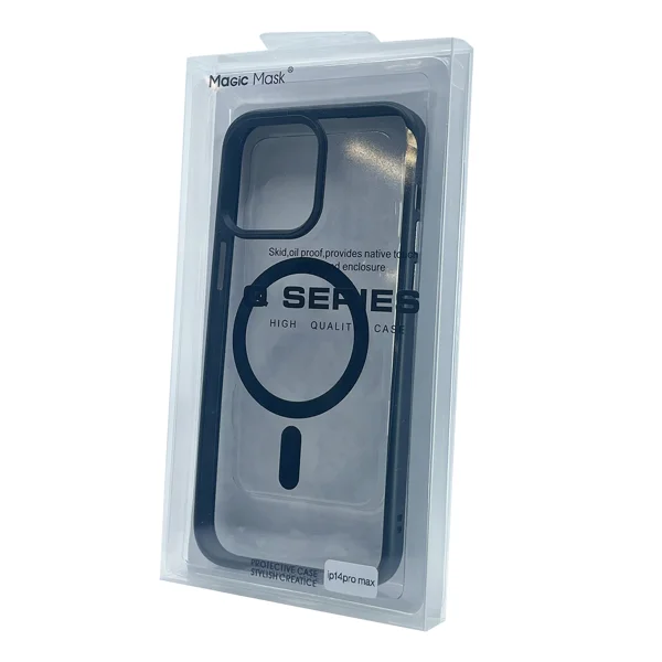 Nettech Apple iPhone 14 Pro Uyumlu Orjin Case MagSafe Manyetik Arka Koruma Kılıf (Siyah) NT-96724 - 3