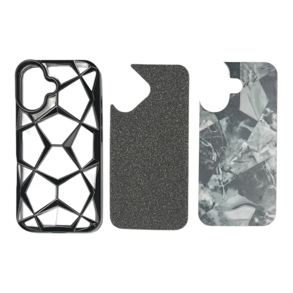 Nettech Apple iPhone 16 Uyumlu Prizma Seri Arka Koruma Kılıf (Siyah) NT-112049 - 4