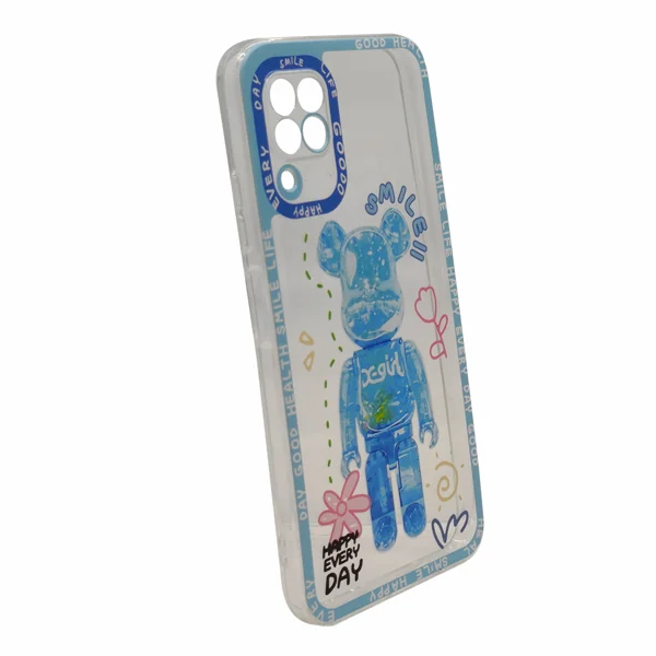 Nettech Huawei P40 Lite Uyumlu Kristal Carachter Seri Arka Koruma Kılıf (Mor) NT-95000 - 2