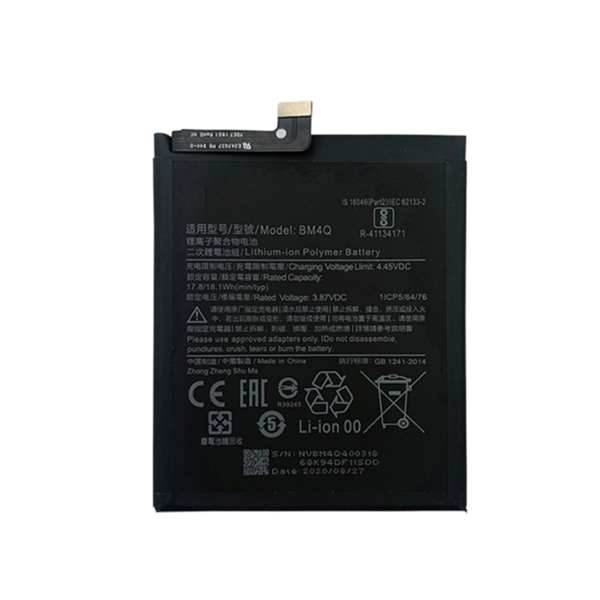 Teknonet Xiaomi Poco F2 Pro Uyumlu Mixi 4450 MAh Batarya (Siyah) NT-112048 - 1