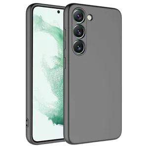 Nettech Samsung Galaxy S23 Plus Uyumlu Lansman Seri Arka Koruma Kılıf (Gri) NT-100656