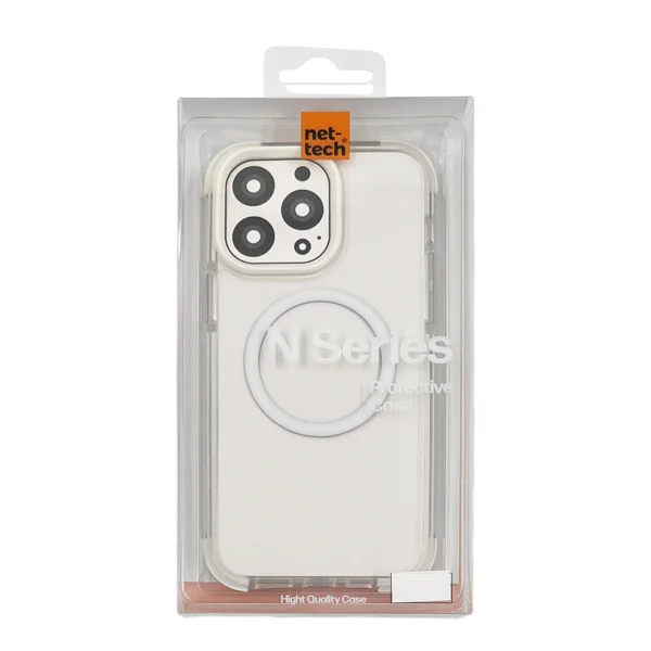 Nettech Apple iPhone 14 Pro Max Uyumlu NT-N040 Arka Koruma Kılıf (Beyaz) NT-108192 - 3