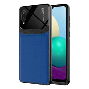 Galaxy A02 Kılıf ​Zore Emiks Kapak - Lacivert