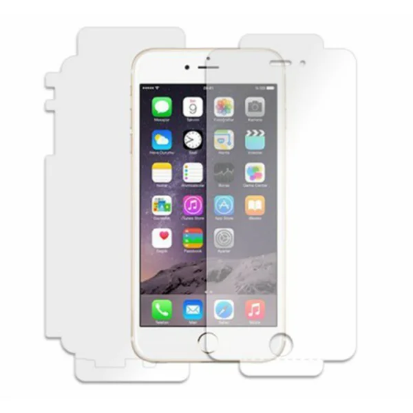 Helt Apple iPhone 6S Plus Uyumlu Ön ve Arka Koruma 360 Full Kaplama (Şeffaf) NT-16464