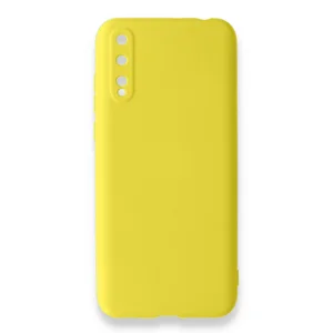 Nettech Huawei P Smart S Uyumlu Nano Arka Koruma Kılıf (Sarı) NT-87516