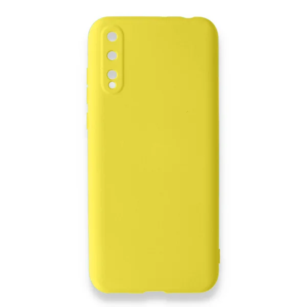 Nettech Huawei P Smart S Uyumlu Nano Arka Koruma Kılıf (Sarı) NT-87516 - 1