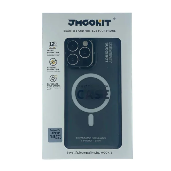 Nettech Apple iPhone 14 Pro Max Uyumlu NT-N002 Magsafe Arka Koruma Kılıf (Siyah) NT-103270 - 3