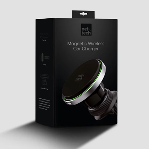 Nettech NT-CHC18 Araç içi Manyetik Etkili Telefon Tutucu (Siyah) NT-CHC18 - 3