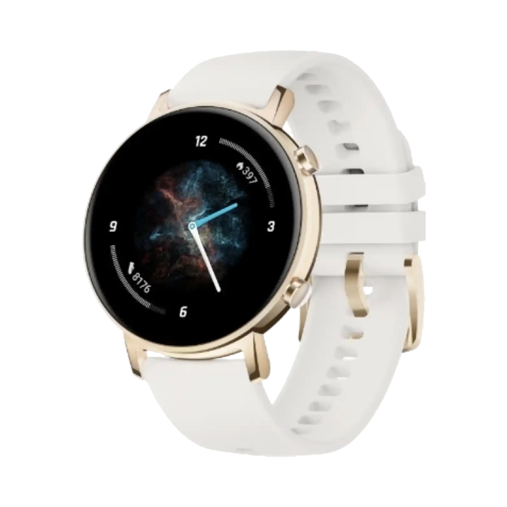 Huawei GT2 Sport - Paslanmaz Çelik - 42mm - GPS - Beyaz