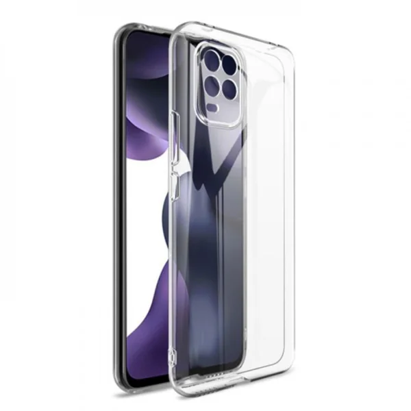 Nettech Xiaomi Mi 10 Lite Uyumlu Lüx Seri Kamera Korumalı Arka Koruma Kılıf (Şeffaf) NT-87109 - 1