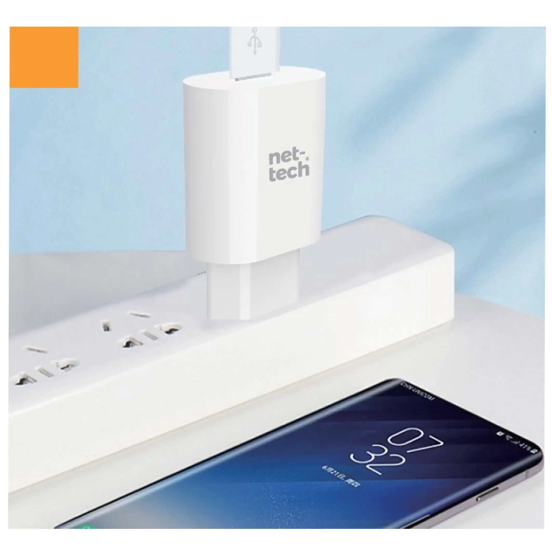 Nettech NT-HCH02 10W Type-C Kablo + Şarj Aleti (Beyaz) NT-31156
