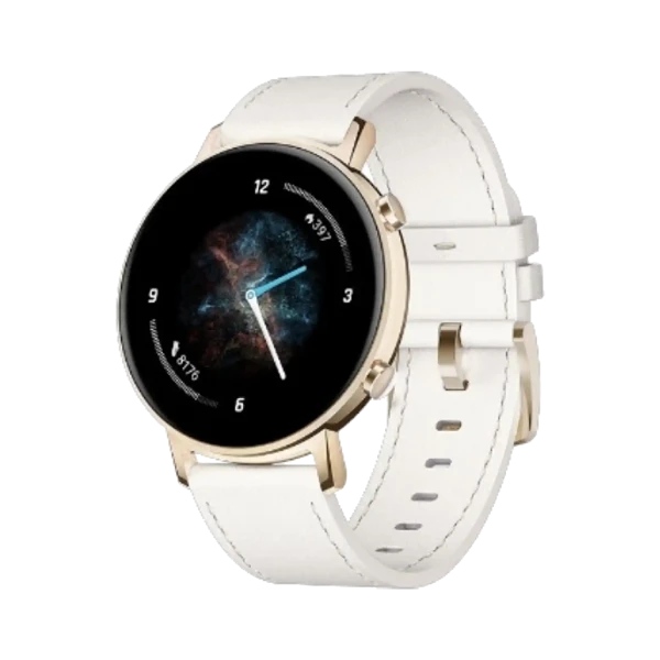 Huawei GT2 Classic - Paslanmaz Çelik - 42mm - GPS - Beyaz - 1