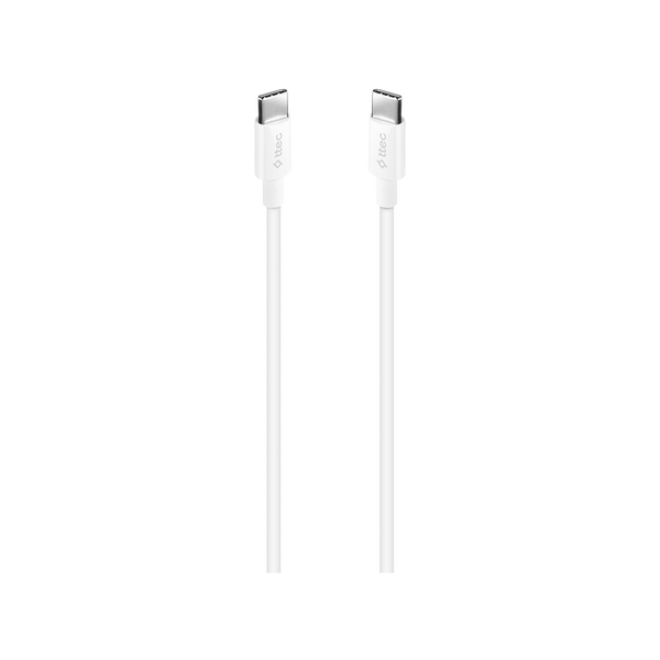 Ttec USB-C - USB-C 120cm 60W PD/QC Hızlı Şarj/Data Kablosu Beyaz 2DK36B - 1