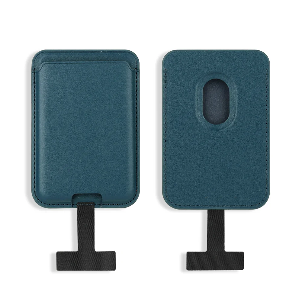 Zore CRD-09 Dahili Şarj Soket Aparatlı Magnetik PU Deri Kartlık - Lacivert