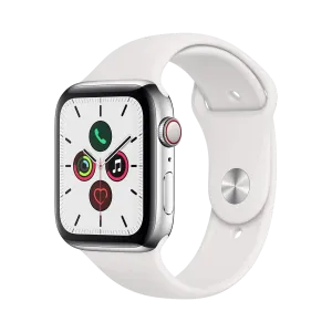 Apple Watch Series 5 - Paslanmaz Çelik - 44mm - Cellular - Gümüş