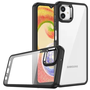 Galaxy A04E Kılıf Zore Flora Kapak - Siyah