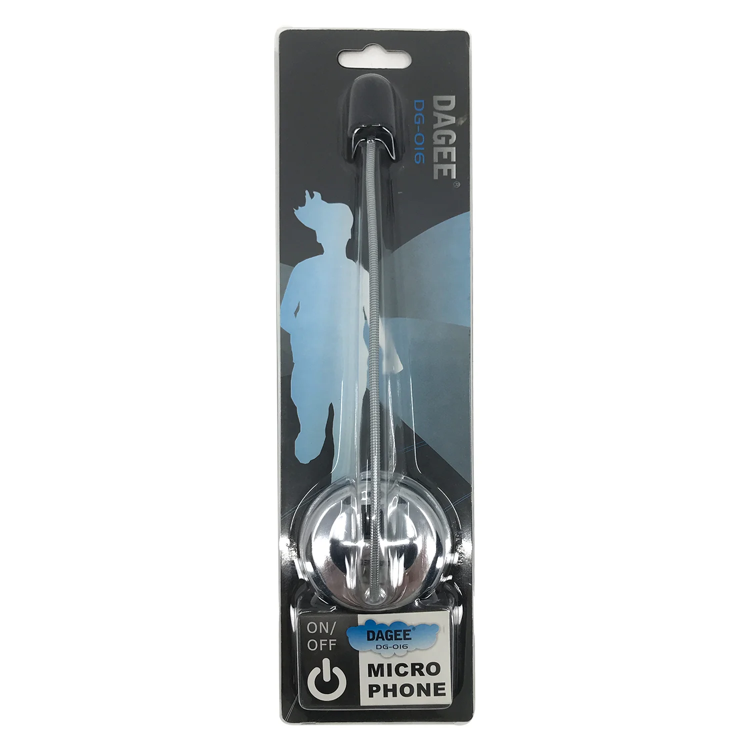 Nettech DG-016 Plastik Masa Tipi Mikrofon (Gri) NT-83944