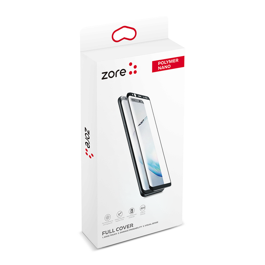Galaxy S8 Zore Polymer Nano Ekran Koruyucu - Siyah