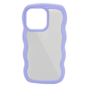Nettech Apple iPhone 13 Uyumlu Aynalı Seri Arka Koruma Kılıf (Lila) NT-96286