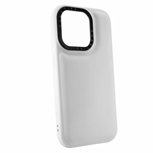 Nettech Apple iPhone 14 Pro Uyumlu Casetify Buff Seri Arka Koruma Kılıf (Beyaz) NT-97484 - 2