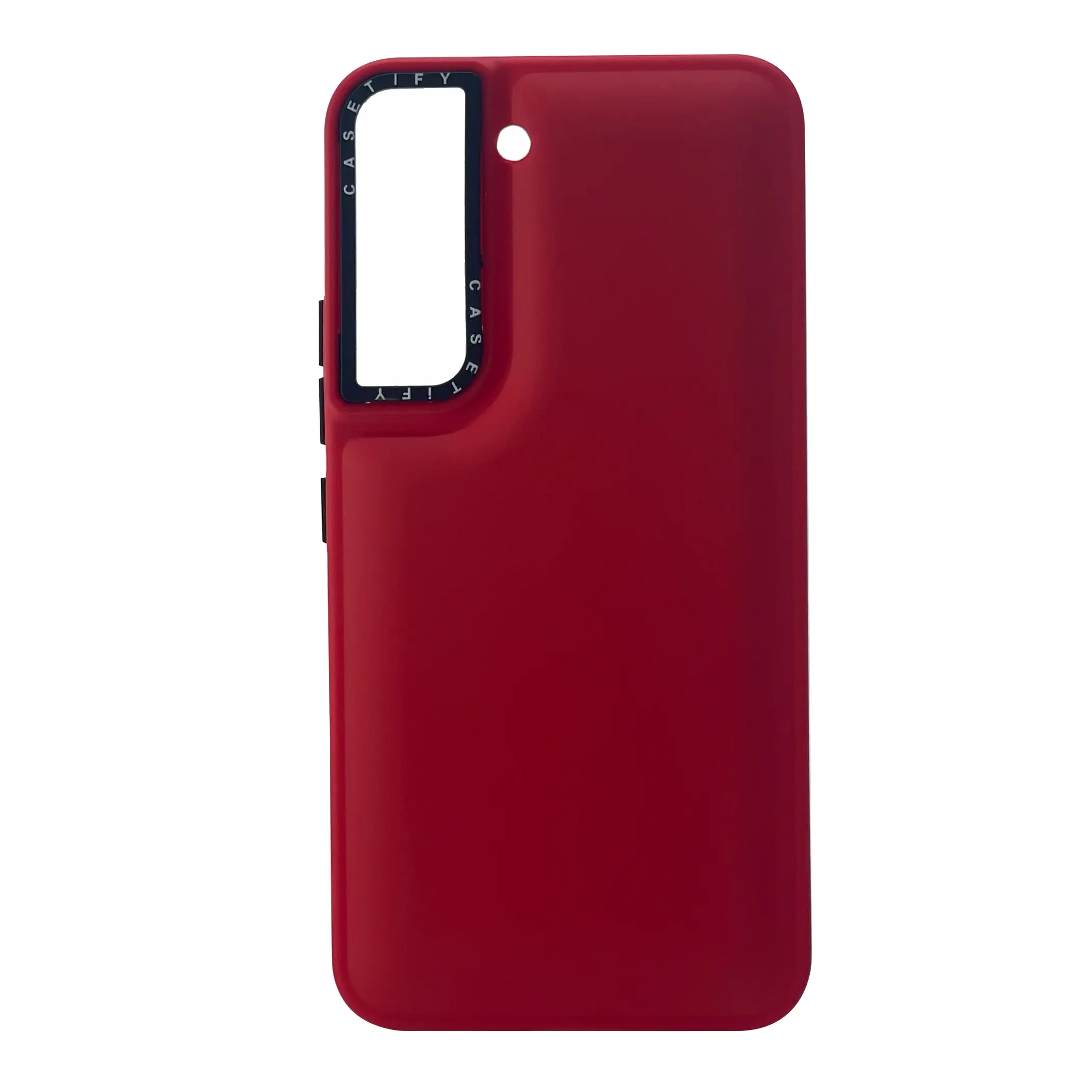 Nettech Samsung Galaxy S22 Uyumlu Casetify Buff Seri Arka Koruma Kılıf (Kırmızı) NT-99443