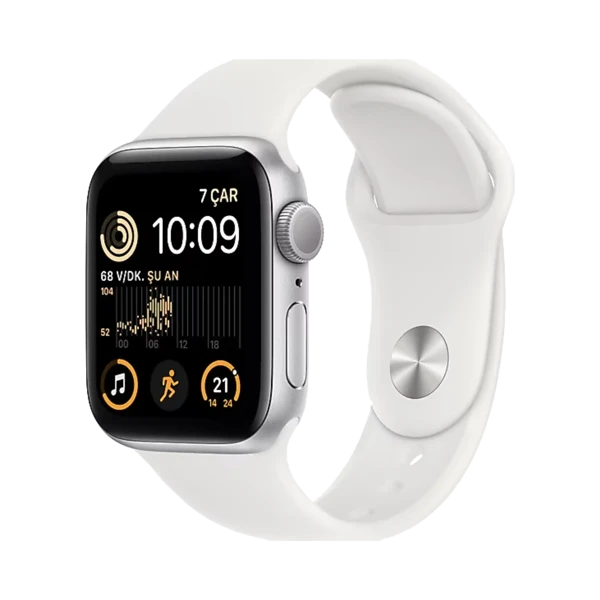 Apple Watch SE 2 - Alüminyum - 40mm - GPS - Gümüş - 1