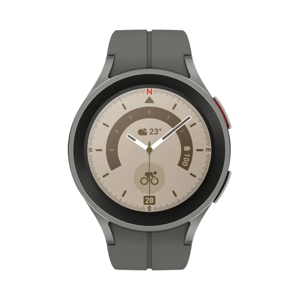Samsung Galaxy Watch 5 Pro - Titanyum - 45 mm - LTE - Gri Titanyum - 2