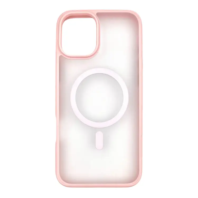 Nettech Apple iPhone 16 Uyumlu NT-N057 Arka Koruma Kılıf (Pembe) NT-110998