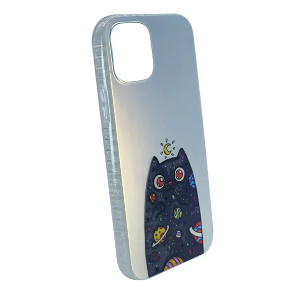 Nettech Apple iPhone 12 Mini Uyumlu Hologram Baskılı Arka Koruma Kılıf NT-103730 - 4