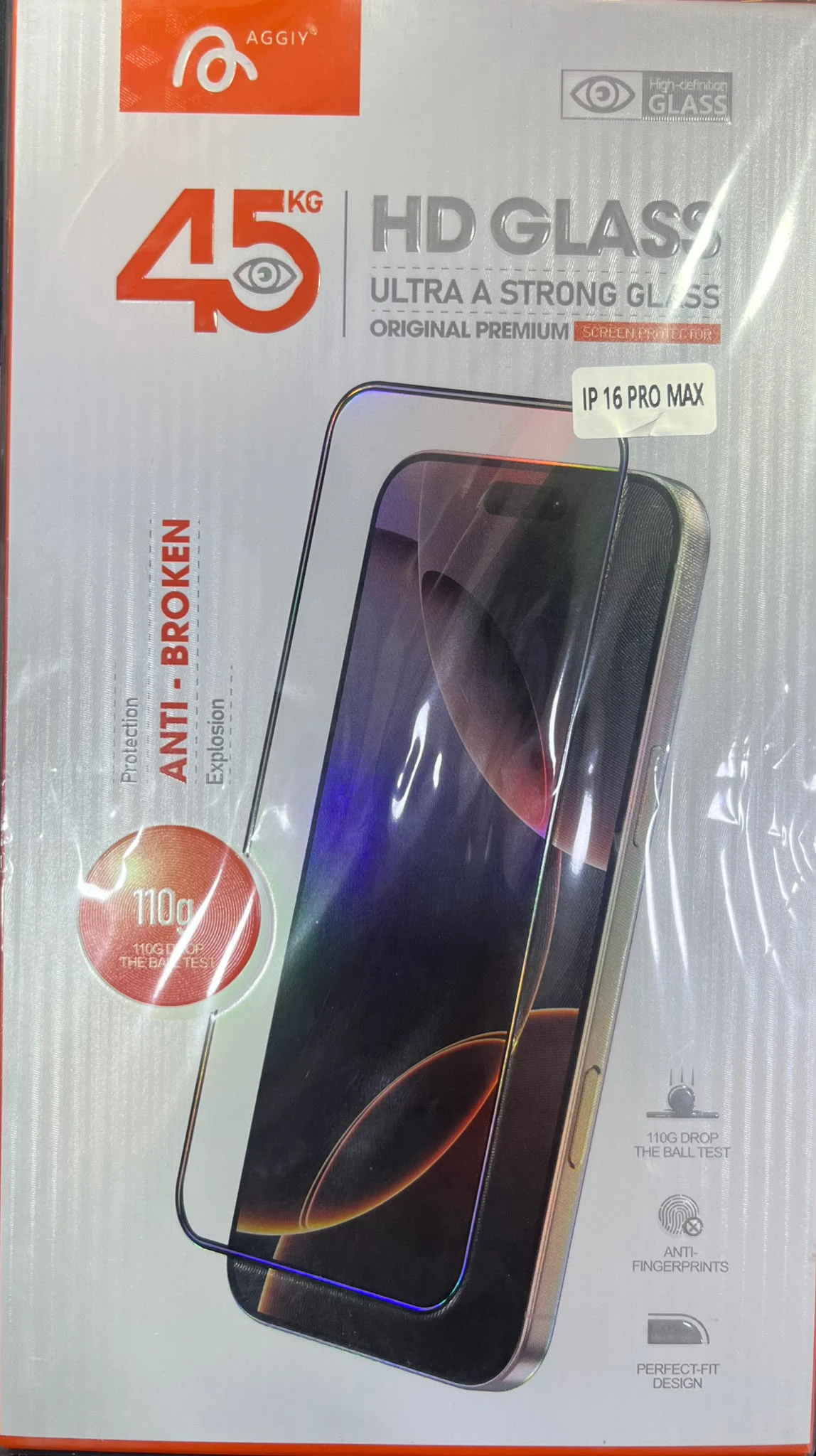 Apple Iphone 16 Promax Şeffaf Ekran Koruyucu