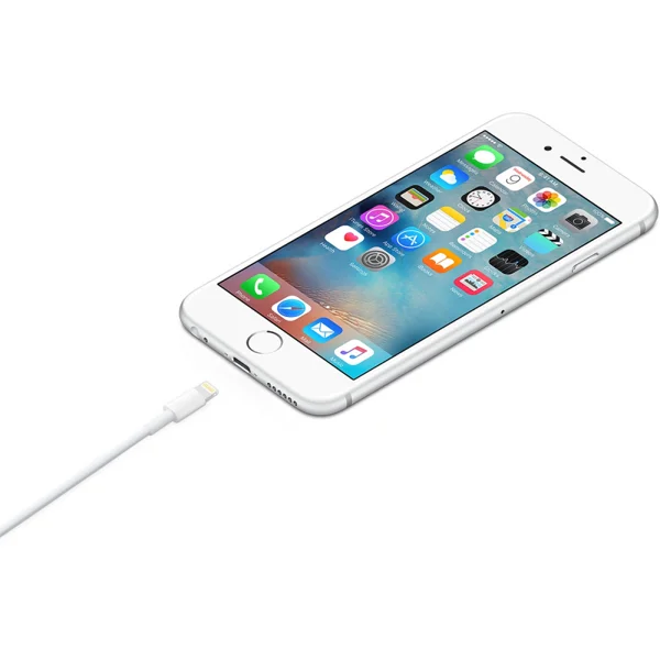Apple MD818ZM/A Plastik 100 Cm Lightning Şarj ve Data Kablosu (Beyaz) VR-14592